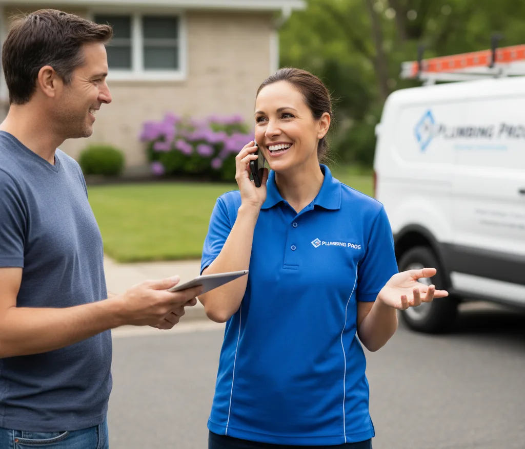 Grant Plumbing customer support in Hubertus